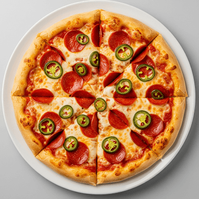Hot & Spicy Pizza 