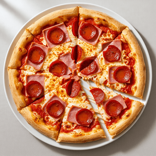 Ham & Pepperoni Pizza 