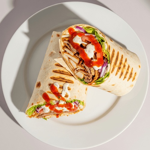 Mixed Kebab Wrap 