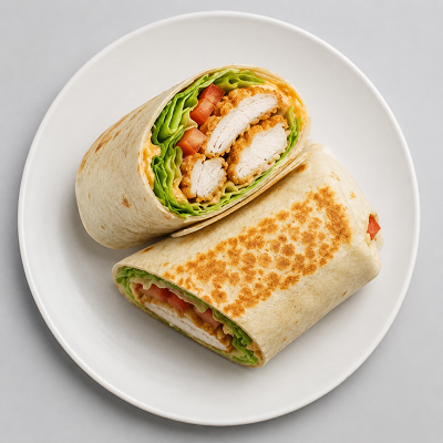 Fried Chicken Hoggie Wrap 